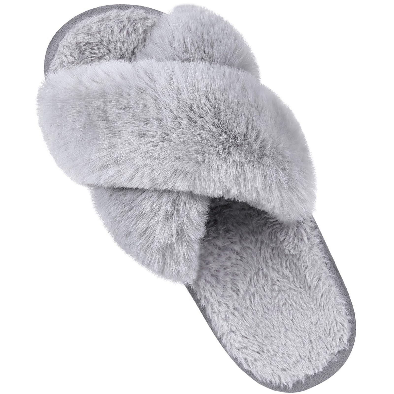 Adult Cotton Slippers Slippers Home Slippers Plush Slippers Animal ...