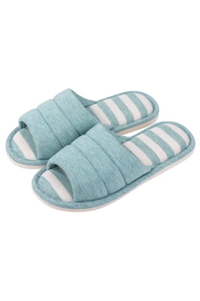 Women's Slide Slippers Open Toe House Slippers for Women Indoor and Outdoor House Shoes