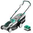 thumbnail image 1 of Litheli 2*20V 17" Cordless Lawn Mower with Brushless Motor + 2*4.0Ah Battery & Charger, 1 of 9