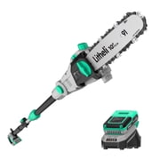 Litheli 20V 10  Cordless Pole Saw Telescopic for Tree Trimming with 2.0Ah Battery & Charger
