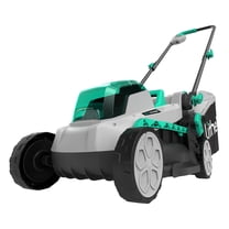 Litheli 20V Cordless Electric Lawn Mower, 13-Inch, Brushless Motor, 5-Position Height Adjustment, with 4.0Ah Battery & Charger, for Lawns & Gardens