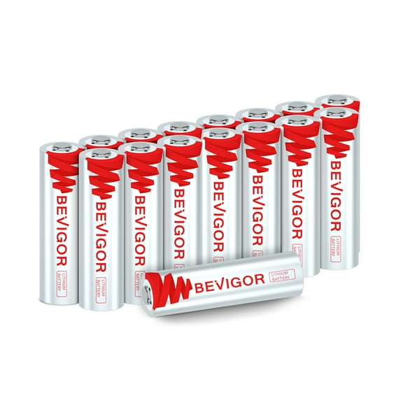 Lithium Batteries AA Size, AA Battery 16 Pack, 3000mAh Double A Battery, 1.5V Lithium AA Battery, Longer Lasting Lithium Iron AA Batteries for Flashlight, Toys, Remote ControlNon-Rechargeable