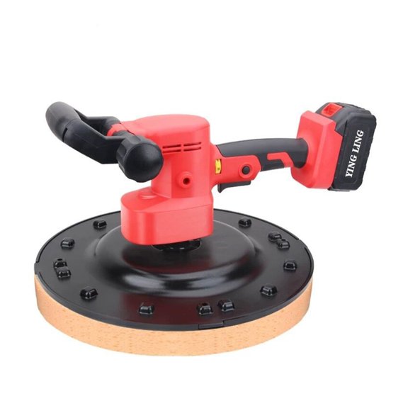 Lithium Battery Cement Mortar Trowel 3800W Handheld Electric Wall Smoothing Polishing Machine Small Concrete Putty Powder Trowel ,Easy to Operate