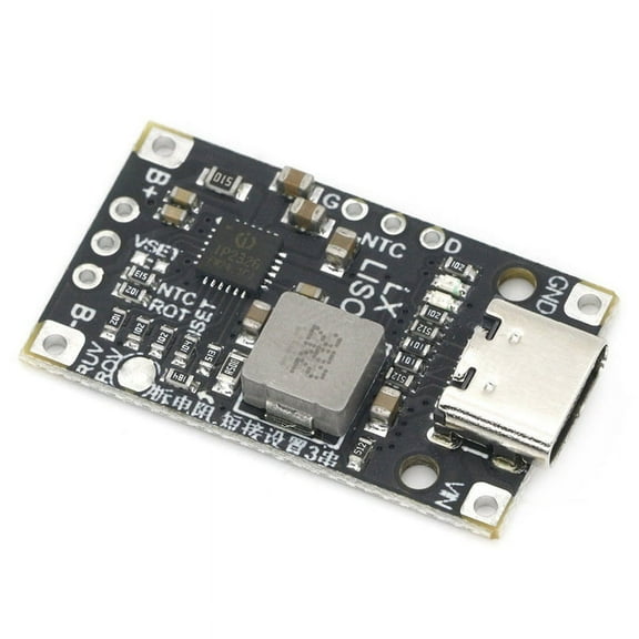 Lithium Battery Charging Boost Module Fast Charge 3S with Balanced Support Support QC Fast Charging,10 x Boost Module,Black