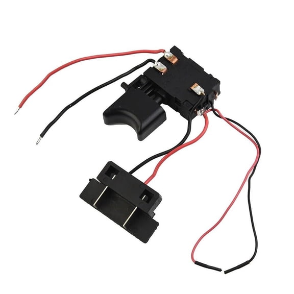 Lithium Battery Cordless Drill Speed Control Trigger Switch With Light 12V14.4V18V 12A For Electric Hand Drill Power Tools