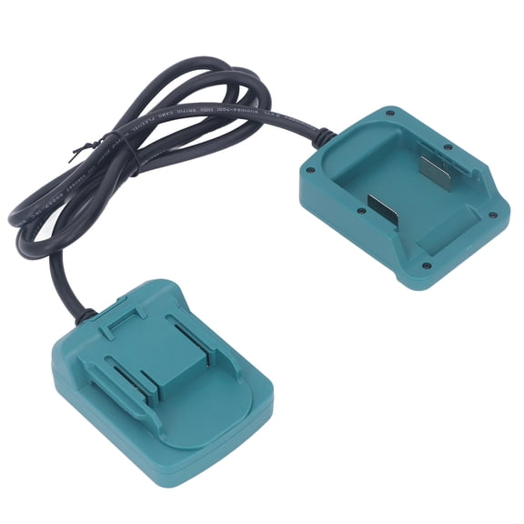Lithium Battery Extension Adapter Cable 1.6m / 5.2ft Power Tool Connector with Belt Clip Compatible with BL1830 BL1840 BL1850 Series 18V Li-Ion Battery