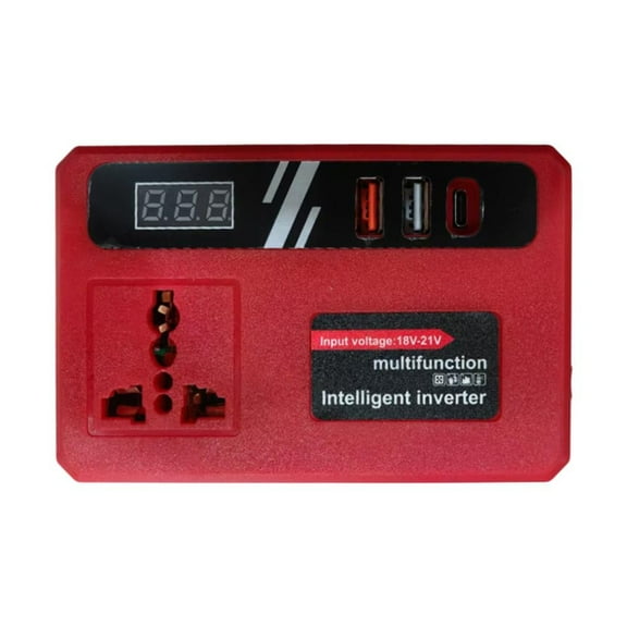 Lithium Battery Inverter 120W With Dual Motor Fast Charging Capability