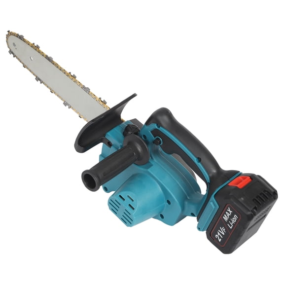 Lithium Battery Powered Chainsaw, Brushless Motor, 10-Inch Saw, Ideal for Wood Cutting, Pruning & Outdoor Tasks