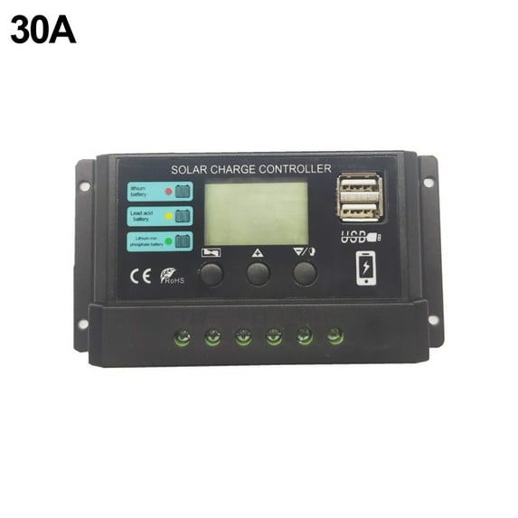 Lithium Battery Solar Panel Charge Controler Solar PV Controller Solar Control Time Control Acid Battery Lithium Battery Solar