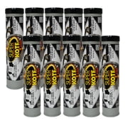 Lithium Complex Grease | Tube | NLGI 2 | EP | High Temp | Automotive | Construction | Industry | Gear | Wheel Bearing | Axle | Ball Joint | White | 10-Pack of 14 Oz.