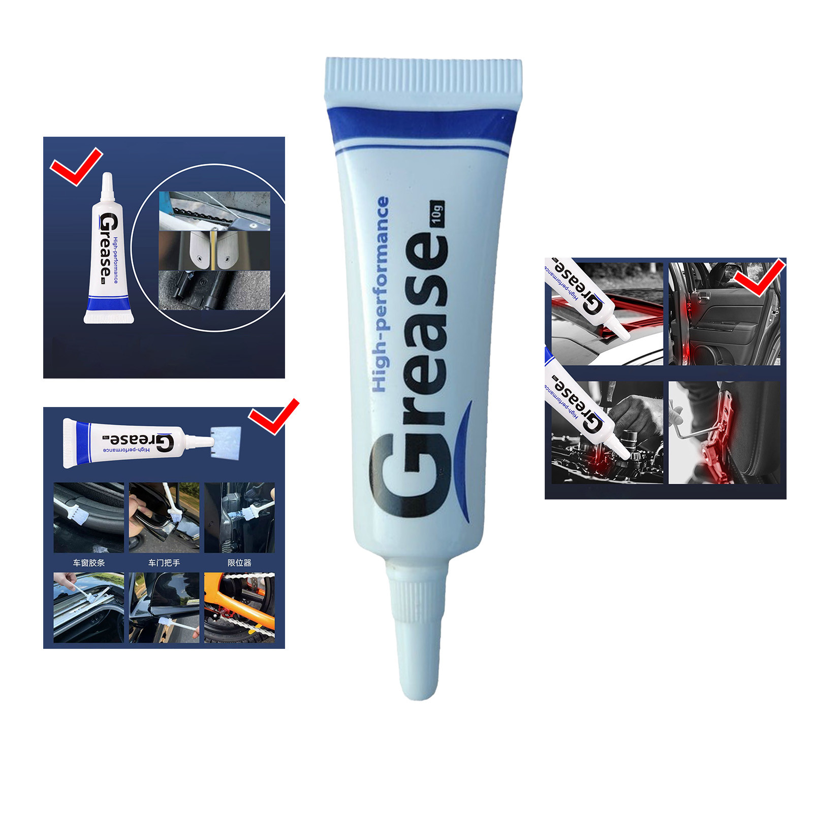 Lithium Grease Purpose Lithium Grease Heavy Duty Bearing Grease 10ml ...