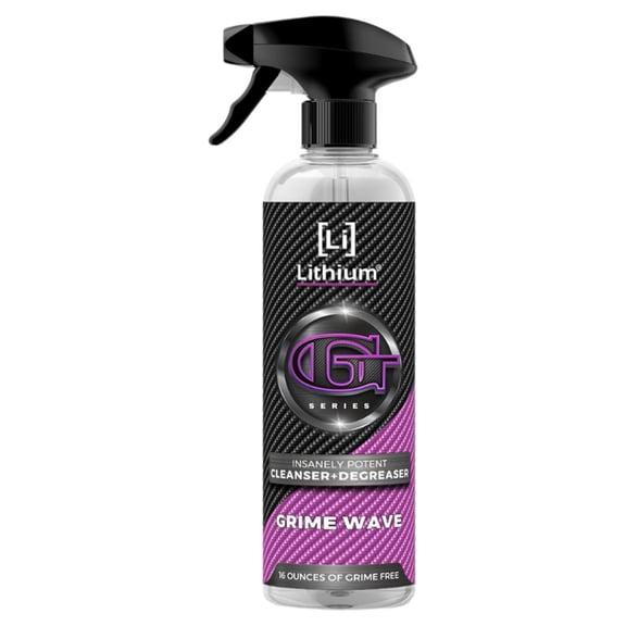 Lithium Grim Wave Degreaser, the ultimate solution for automotive cleaning and engine degreasing. Specially formulated for those who demand excellence and effectiveness.