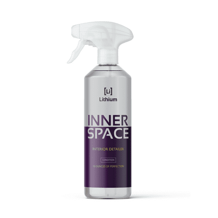 Lithium Inner Space - Interior Detailer, Conditioner, And Protectant. Revives Interiors and Keeps Them Looking New - Natural Appearance, UV Inhibitors, Low Sheen Formula, Makes Surfaces Healthy