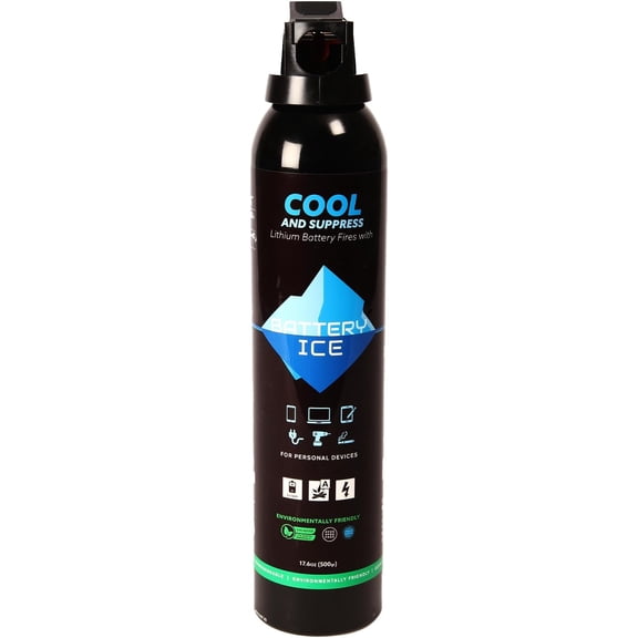 Lithium-Ion Fire Suppressant by | Patented Technology | Compact Fire Aerosol Spray for Home, Garage and Office | Non-Toxic, Eco-Friendly & Easy to Use (Single)$$