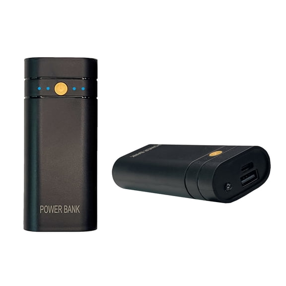 Lithium Ion Power Bank 5V 2A 5200mAh Portable Charger with Flashlight