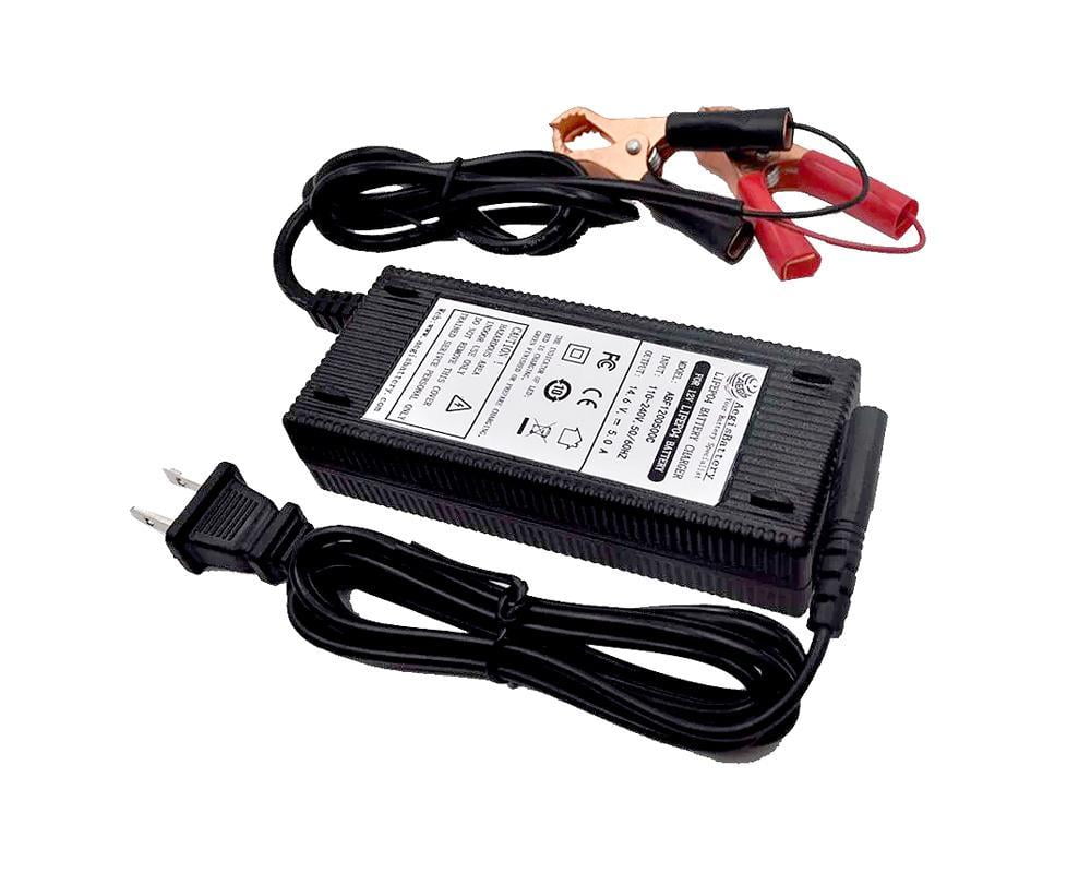 Aegis Battery 12V 5A LiFePO4 Battery Charger