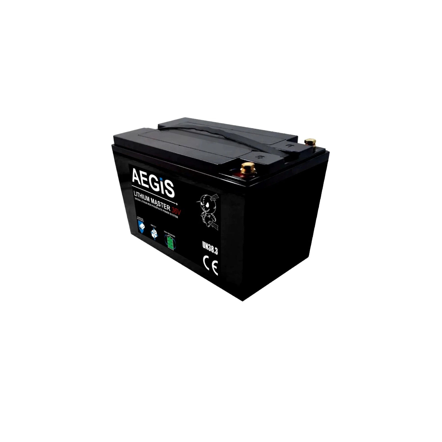 Aegis Battery 36V 25Ah LiFePO4 Deep Cycle Lithium Battery