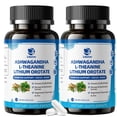 thumbnail image 1 of Lithium Orotate with Ashwagandha & L-Theanine for Memory, Focus, Mood, Energy – Plus Bacopa, Lion's Mane, Magnesium, Zinc – Advanced Mood & Brain Support for Men Women – 180 Vegan Capsules by Lukaree, 1 of 7