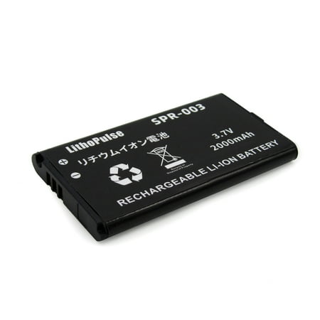 LithoPulse SPR-003 for Switch 3DS XL New 3DS XL LL Game Console Batteries 3.7v 2000mAh Li-ion Battery