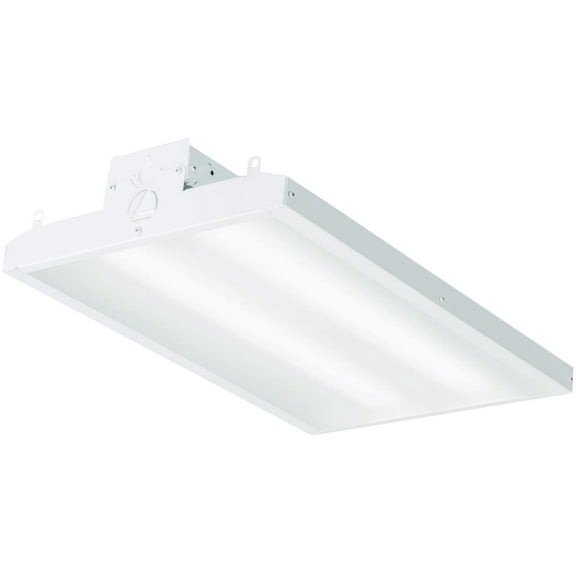 Lithonia I-BEAM LED High Bay Light, Ceiling Fixture, 12,000 Lumens, 4000K Cool White, Dimmable LED Shop Lights for Warehouse, Garage, Work Light, MVOLT 120-277V (IBE 12LM MVOLT 40K) CA3