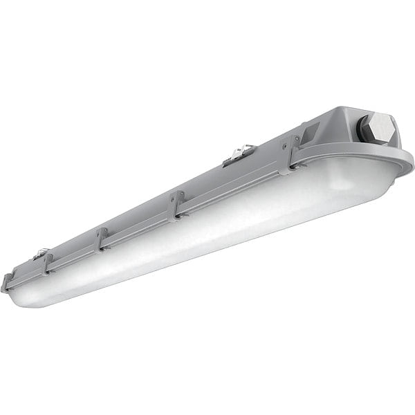 Lithonia 50.3" Matte Gray LED Vapor Tight Strip Light