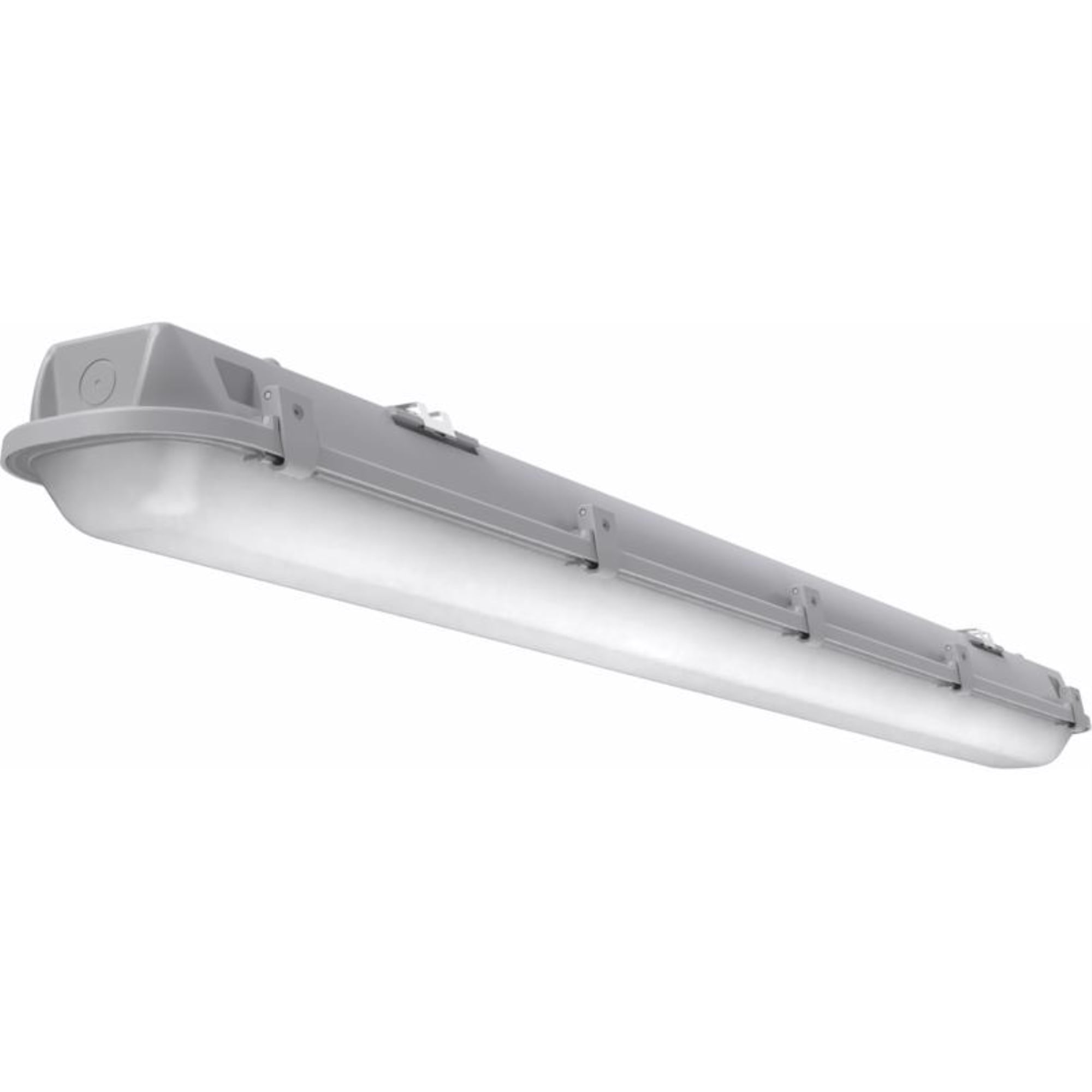 Lithonia 50.3" Matte Gray LED Vapor Tight Strip Light