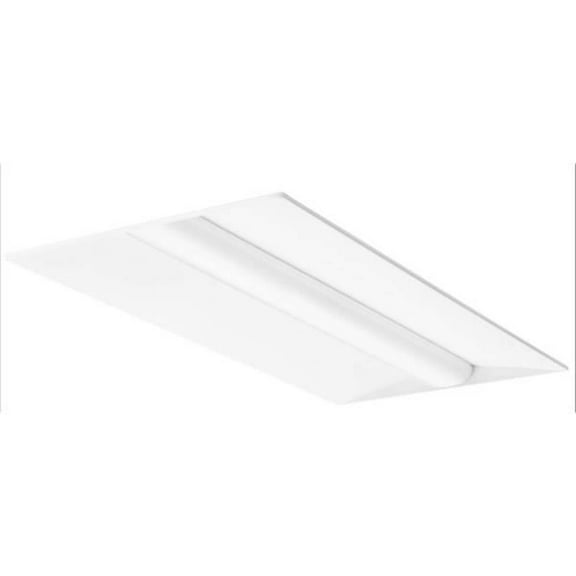 34-Watt White Integrated LED Troffer