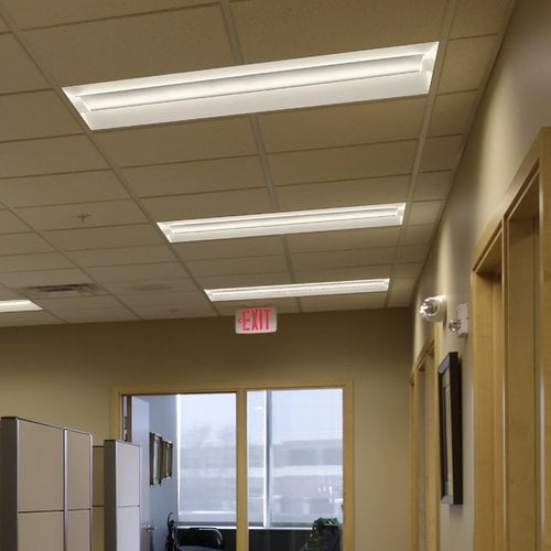 Lithonia Lighting BLT Series Low Profile Recessed Troffer LED Semi Flush Mount