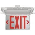 thumbnail image 1 of Lithonia Lighting BE W R UM M2 Basics Edge-Lit Exit Sign 4" Wide Red Letter Surface Or, 1 of 7