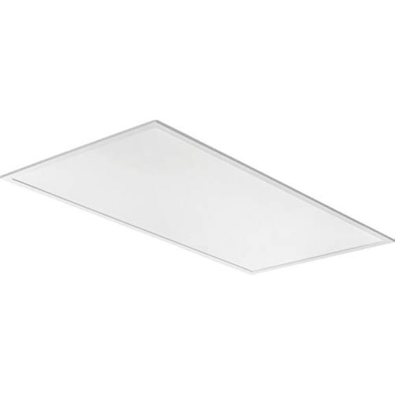 Lithonia Lighting CPX 2x4 LED Flat Panel Light, 2 Ft. x 4 Ft. LED Light Panel, Ceiling Lighting Fixture, 4000/5000/6000 Adjustable Lumens, 3500K/4000K/5000K Switchable CCT, Smooth Satin Lens, White