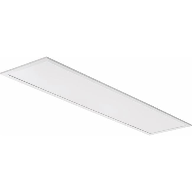 Sleek White Aluminum LED Shop Light for Indoor/Outdoor Use