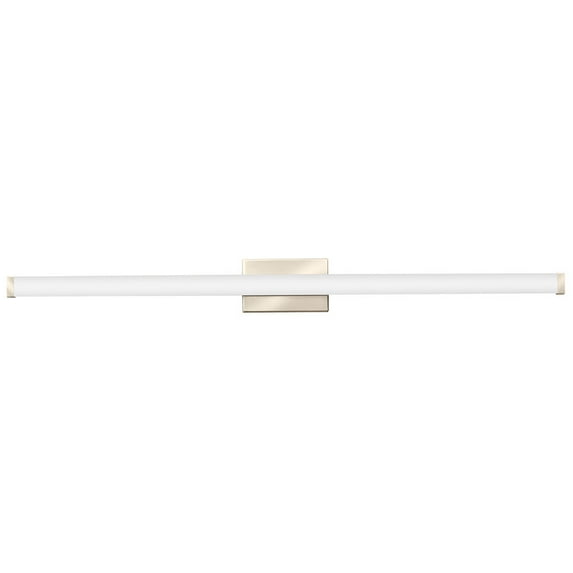 Lithonia Lighting 45" Brushed Nickel LED Vanity Light Bar, Selectable Color Temp