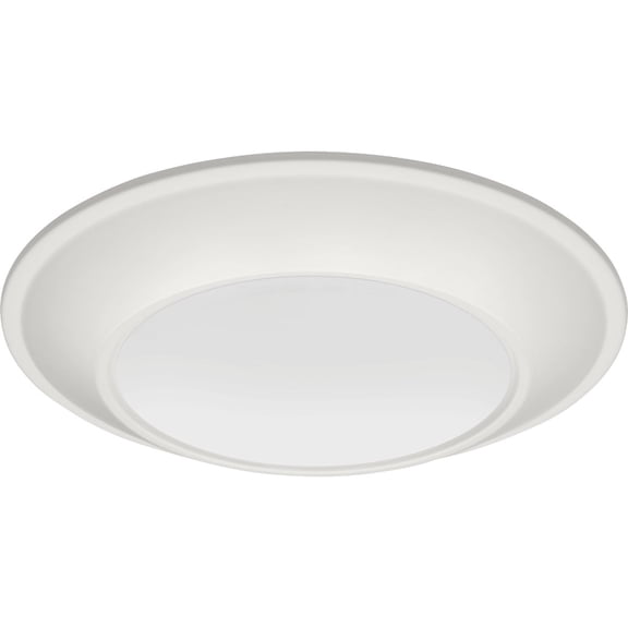 Lithonia Lighting Juno SlimBasics Disc Flush Mount Ceiling Light Fixture - Pack of 8