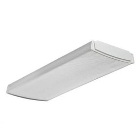 Lithonia Lighting LBL2 LP835 LED Wraparound 2-Foot Ceiling Light in White
