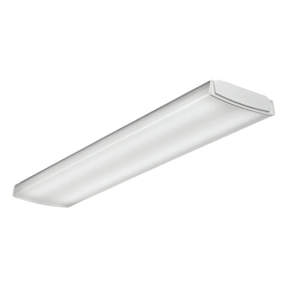 Lithonia Lighting LBL4 LP840 4-Feet Commercial LED Wraparound Indoor Light, White CA3