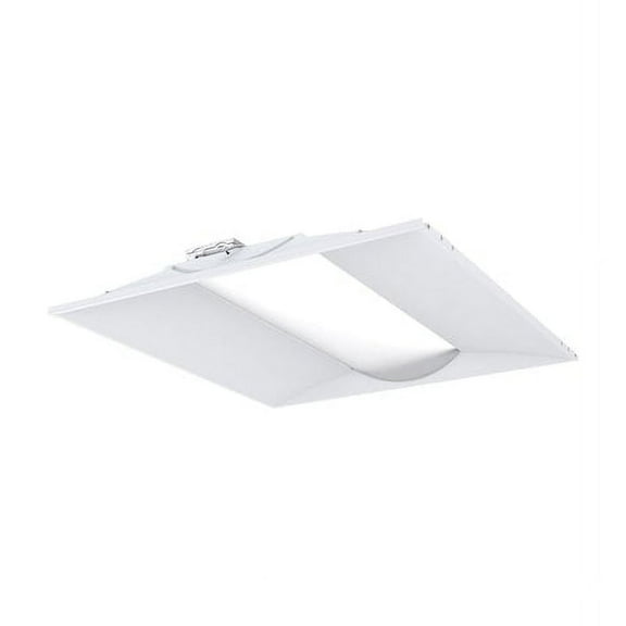 Lithonia Lighting LED Recessed Troffer,2 ft x2 ft Size,45W STAKS 2X2 ALO3 SWW7