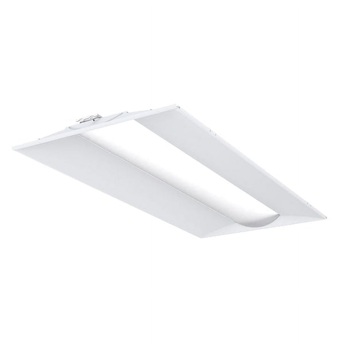 4-ft White LED Recessed Mount Indoor/Outdoor Light Fixture