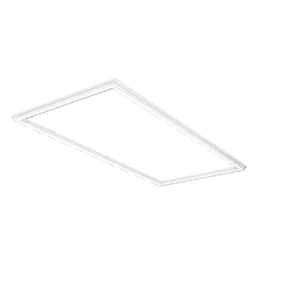 Lithonia Lighting LFRM 2X4 ALO8 SWW7 MVOLT M6 Lithonia Frame 24" Wide Led Troffer Light -