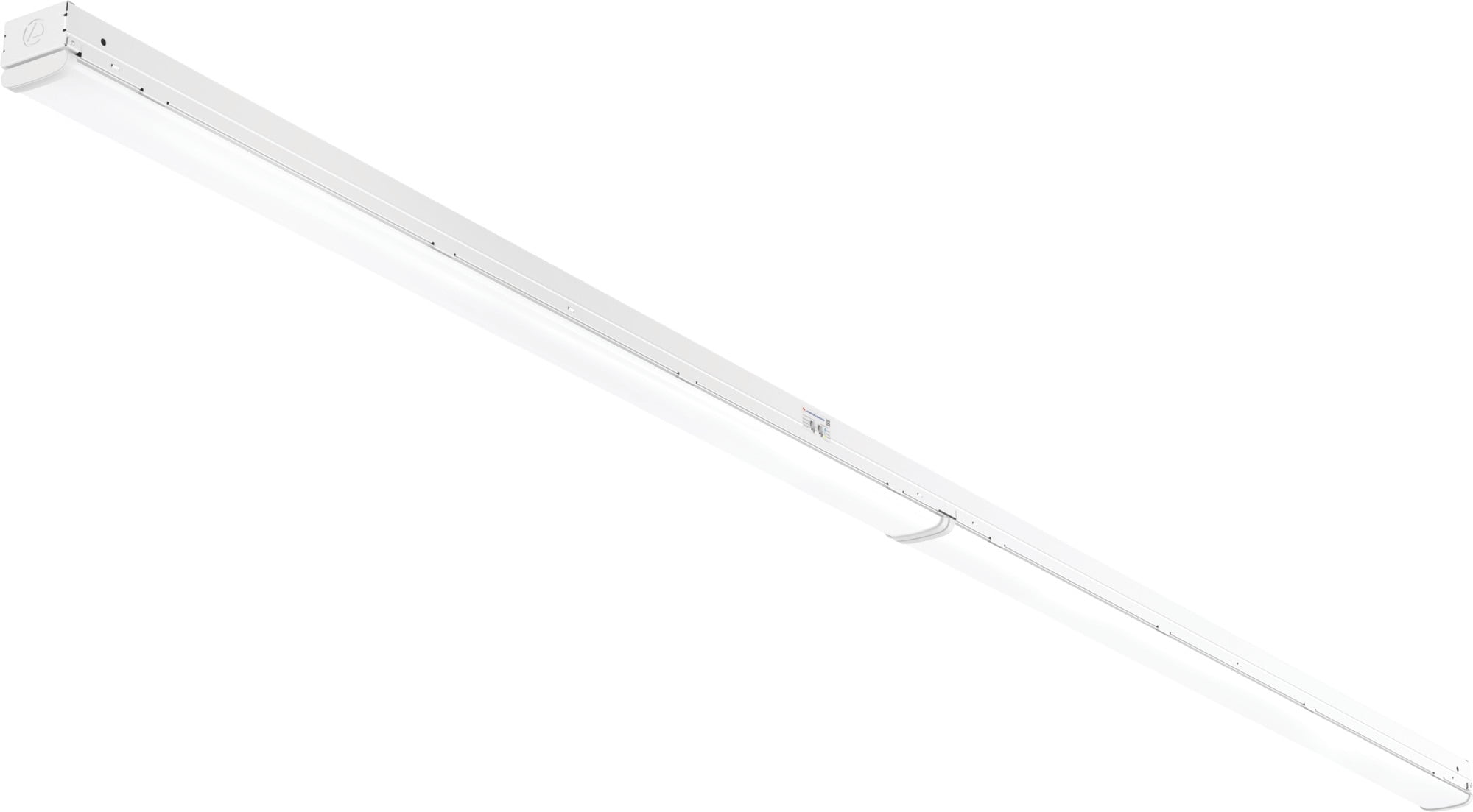 8-Foot White LED Adjustable Strip Light Fixture