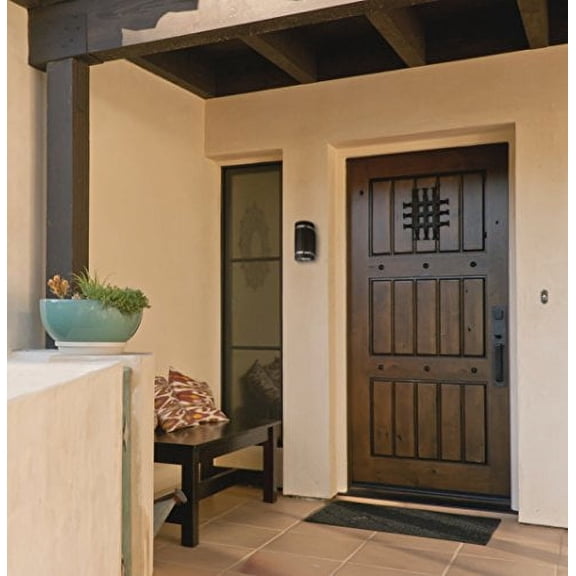 Lithonia Lighting OLLWU P1 40K DDB M6 LED Outdoor Cylinder Up and Down Light, MVOLT 4000K, 9W, Dark Bronze, Downlight