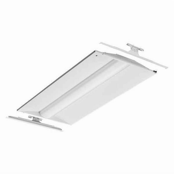 Lithonia Lighting Recessed Troffer,4 ft L,4989 lm,38W 2BLT4R 48L ADP EZ1 LP840