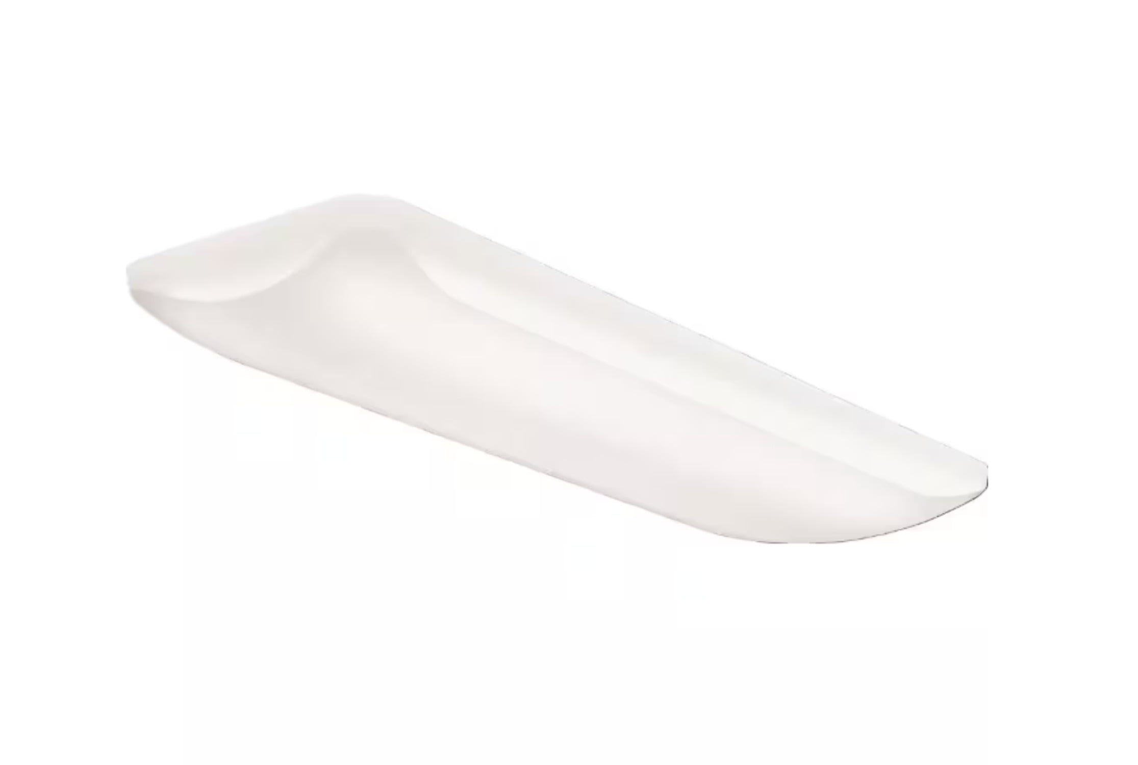 Modern White LED LITEPUFF 48" Flushmount Energy Star Light