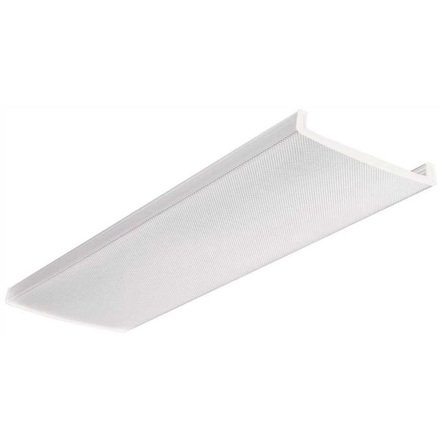 LB 48 in. X 10 in. Clear Narrow Wraparound Prismatic Lens