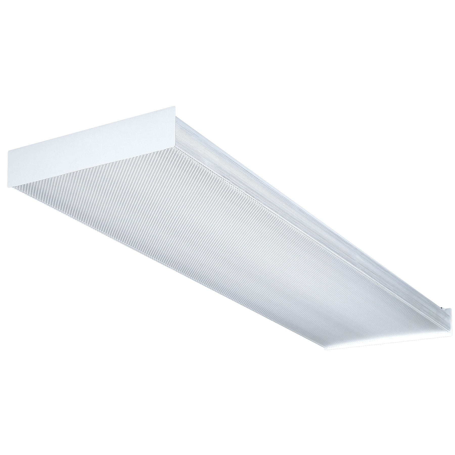 Lithonia Lighting 4' Fluorescent Overhead Tube Ceiling Fixture with ...