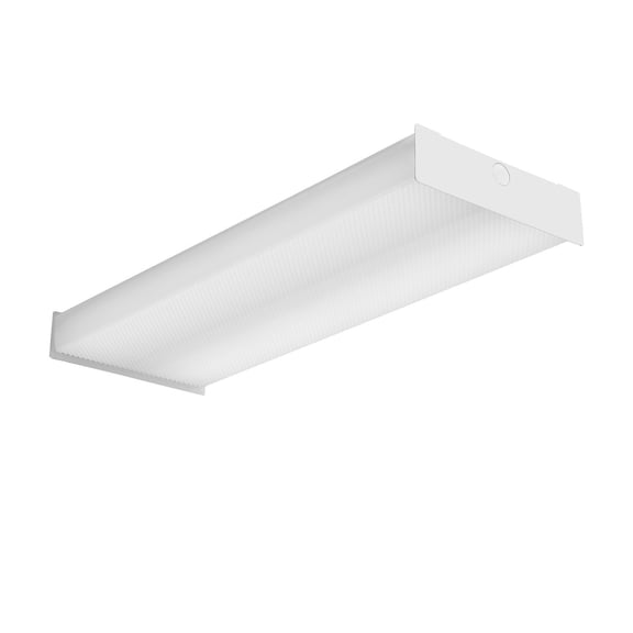 Lithonia Lighting SBL2 LP835 LED Square 2000 Lumens 3500K Wraparound Ceiling Light, 2', White CA3
