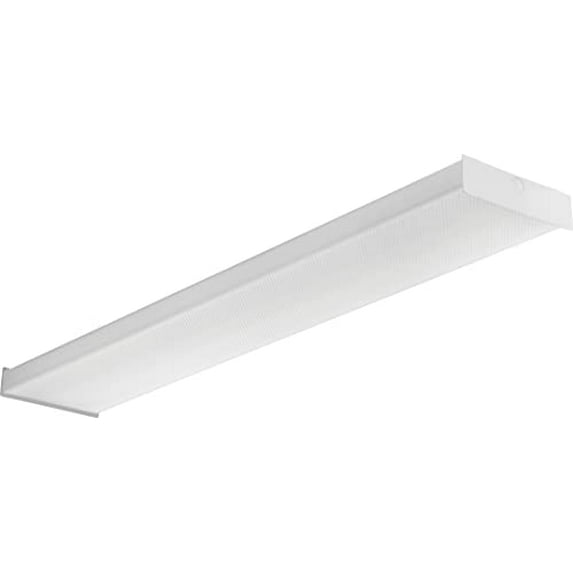 Lithonia Lighting SBL4 LP840 Contractor Select LED Square 4000 Lumens 4000K Wraparound Ceiling Light 4' White