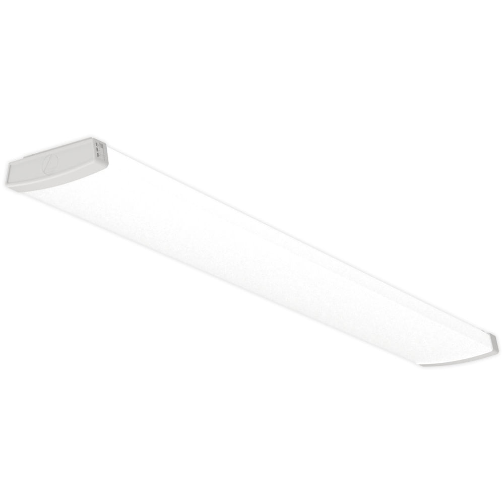 48" White Glass LED Commercial Strip Light