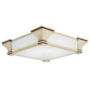 Lithonia Lighting 10819 VCH M4 Venetian Vanilla Champagne Fluorescent Flush Mount Fixture 2700K