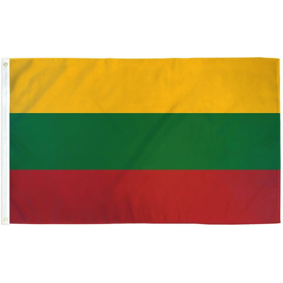 Lithuania 3X5ft Flag of Lithuania Lithuanians Flag 3X5 House Flag