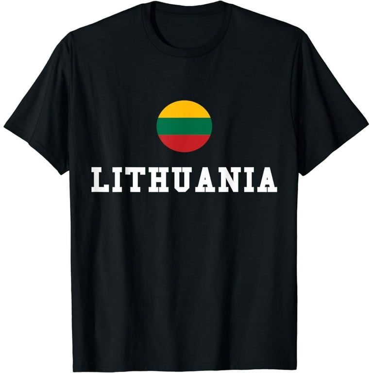 Lithuania T-Shirt Lithuanian Flag Lietuva Lithuania T-Shirt Lithuanian Flag Lietuva